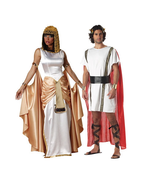 modelos de fantasias de Cleópatra para casal