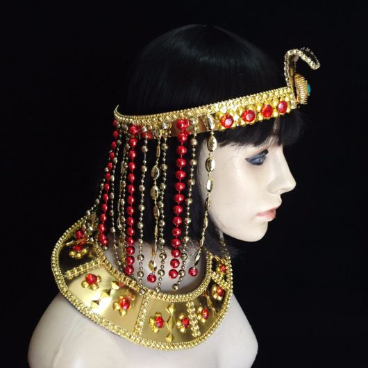 chapéu para fantasias de Cleópatra