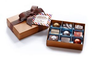 caixa de chocolates presente