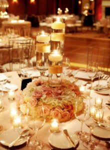 fotos de centro de mesa para casamento