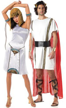 fantasias de Cleópatra com romano