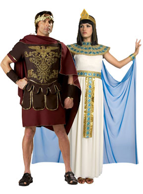 fantasias de Cleópatra para festa de casal