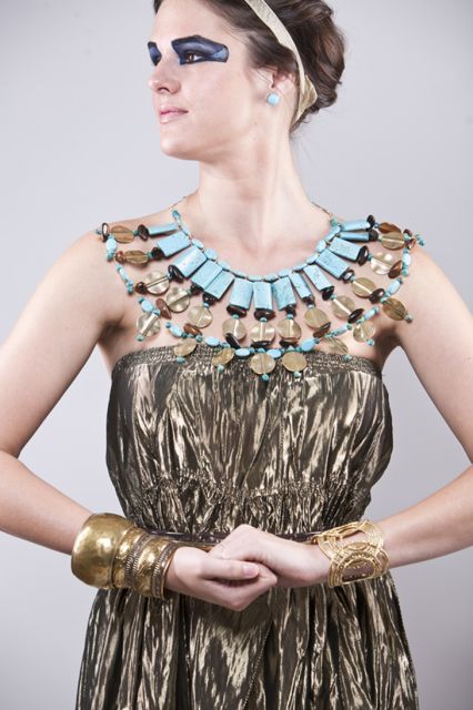 como fazer fantasias de Cleópatra 