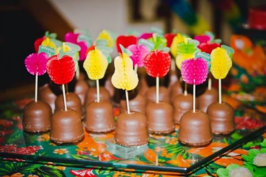 festa havaiana doces