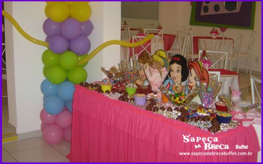 decoração simples princesas