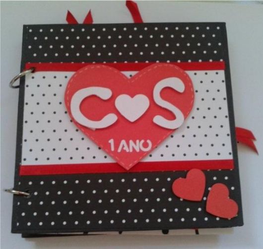 scrapbook para namorado
