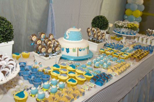 chá de bebê simples