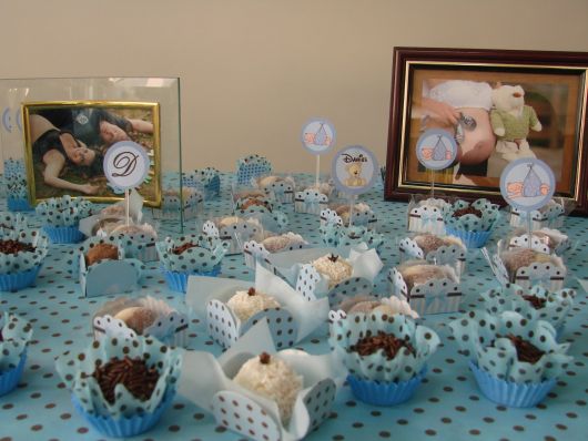 chá de bebê simples