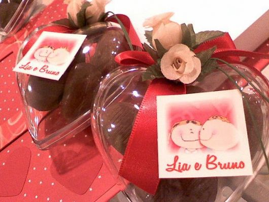 lembrancinha chocolate