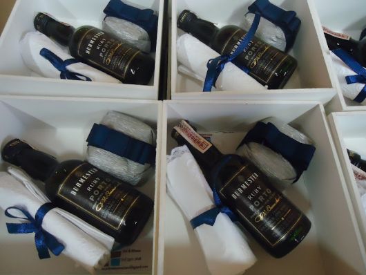 Presente para Bodas de Prata vinho