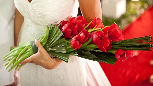 buque de tulipas vermelha 2