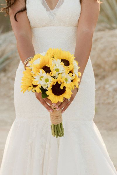 buquê de girassol ideia