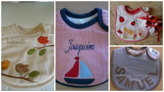 modelos e tipos de babador