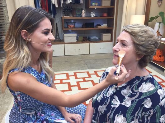 Presente para Avó maquiagem idosas