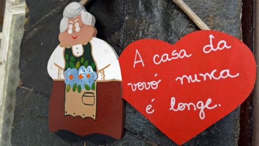 Presente para Avó placa