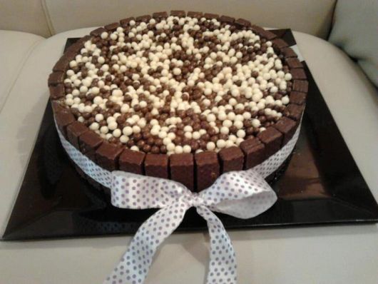 bolo redondo simples