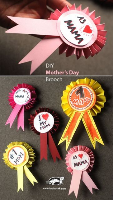 Presente Para o Dia das Mães broche