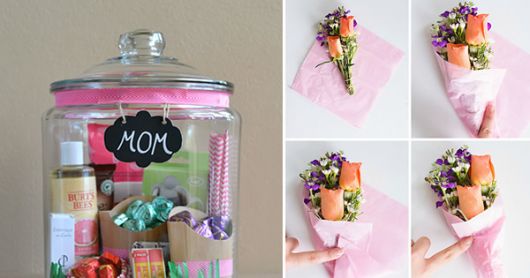 Presente Para o Dia das Mães doces flores