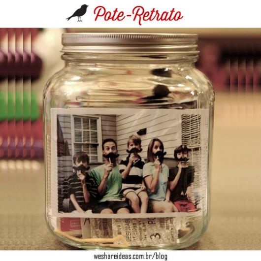 Presente Para o Dia das Mães pote retrato