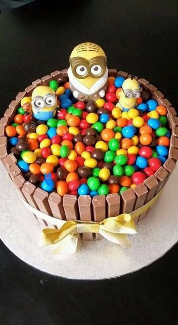 bolo redondo Minions