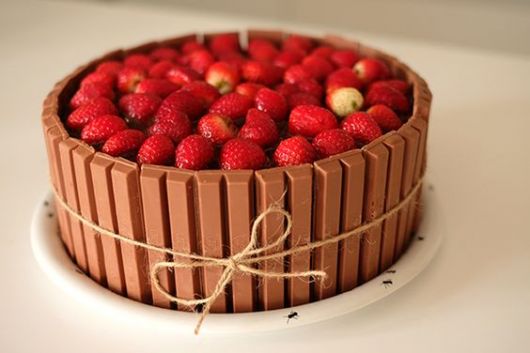 bolo com corda sisal