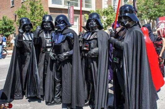 Fantasia Star Wars darth vader grupo