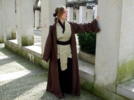 Fantasia Star Wars jedi feminina