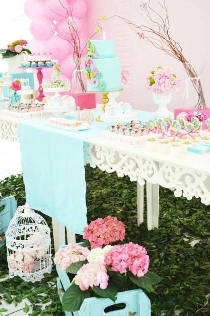 Festa vintage linda e super cool.