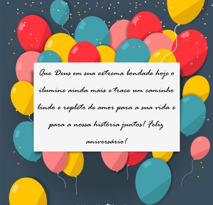 Mensagem de aniversário evangélica