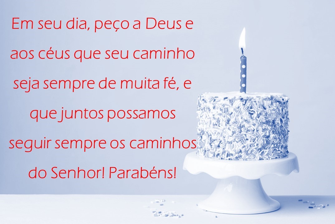 Mensagem decorada com imagem