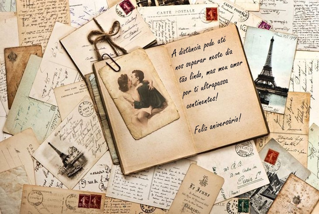 Mensagem aniversário namorado longe