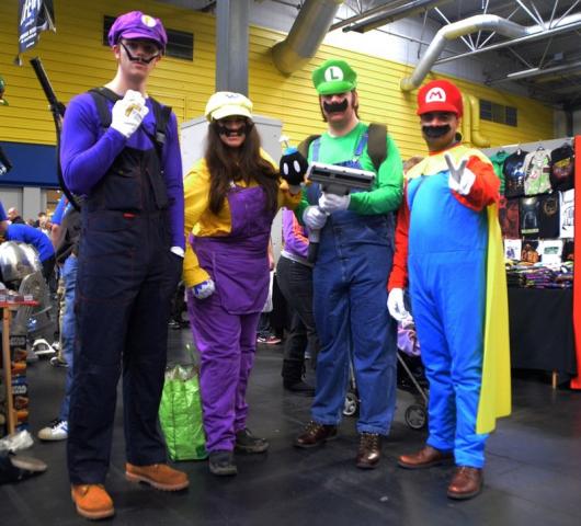 Fantasia Mario Bros customizada