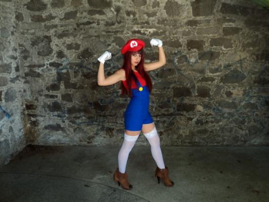 Fantasia Mario Bros dicas para mulheres
