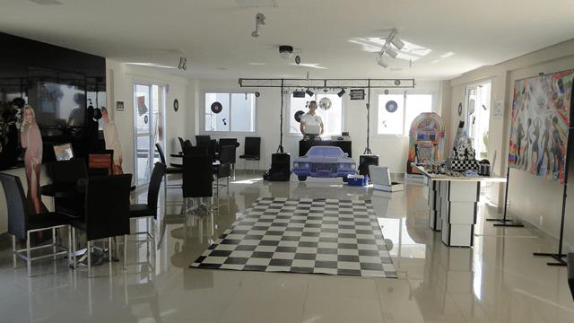 decoração pista de dança