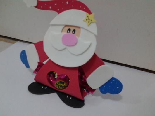 porta bombom papai noel