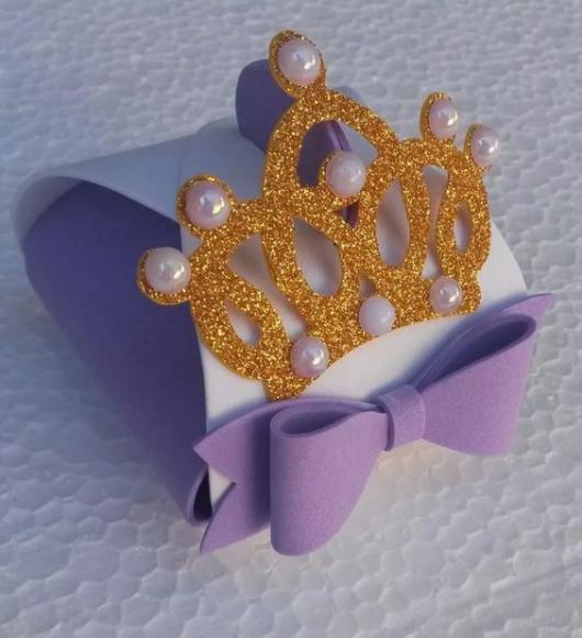 porta bombom Princesa Sofia