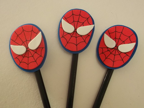 lembrancinha simples Homem Aranha