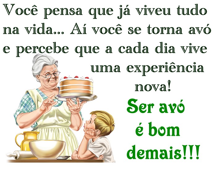 frase para futura vovó