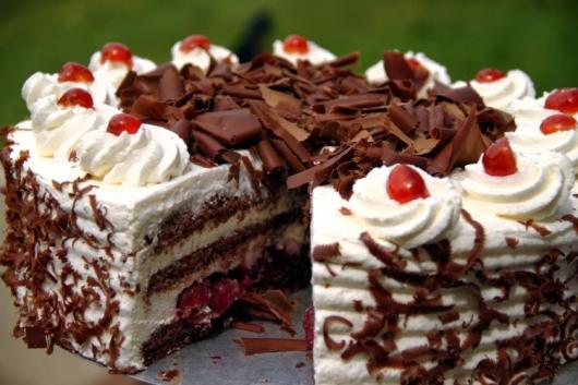 Bolo floresta negra.