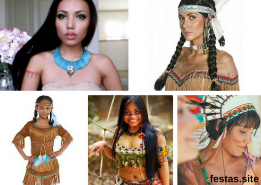 fantasias de índia