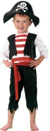 fantasia de pirata para menino com calça e colete 