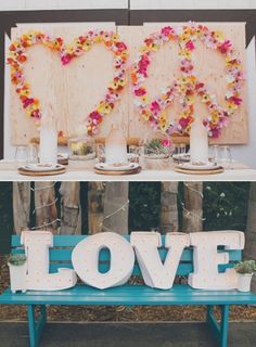 Decoração hippie para Festa Anos 70.