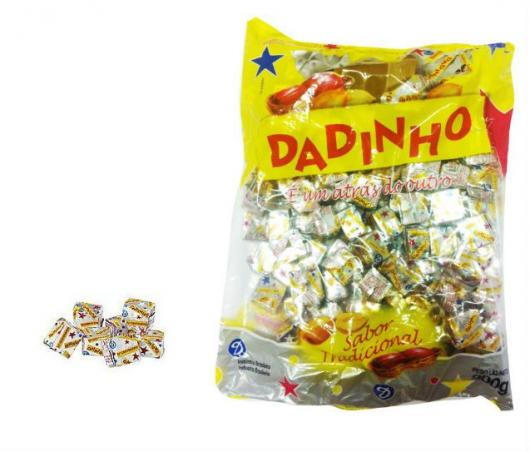 Embalagem do doce "Dadinho".