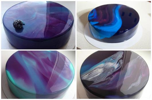 ideias bolo galáxia