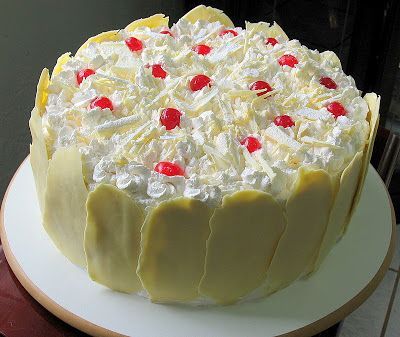 bolo de chocolate branco