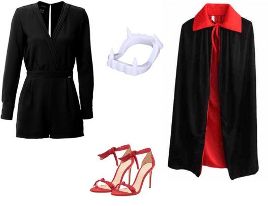 fantasia feminina vampira