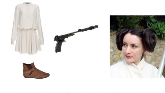 fantasia princesa leia