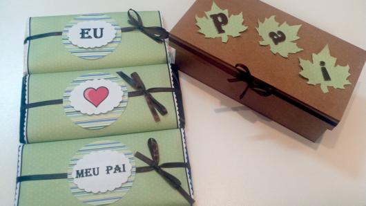 caixa de chocolate personalizada