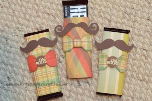 embalagem decorada para chocolate