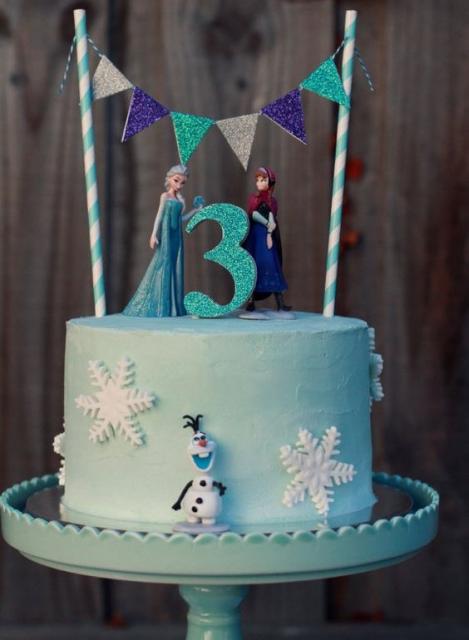 bolo decorado simples